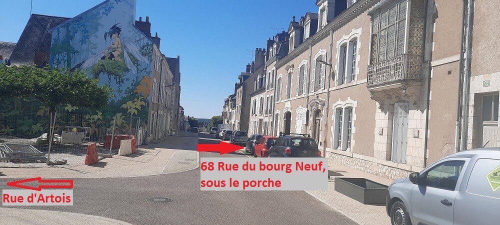 68 rue du bourg neuf sous le porche, à Blois